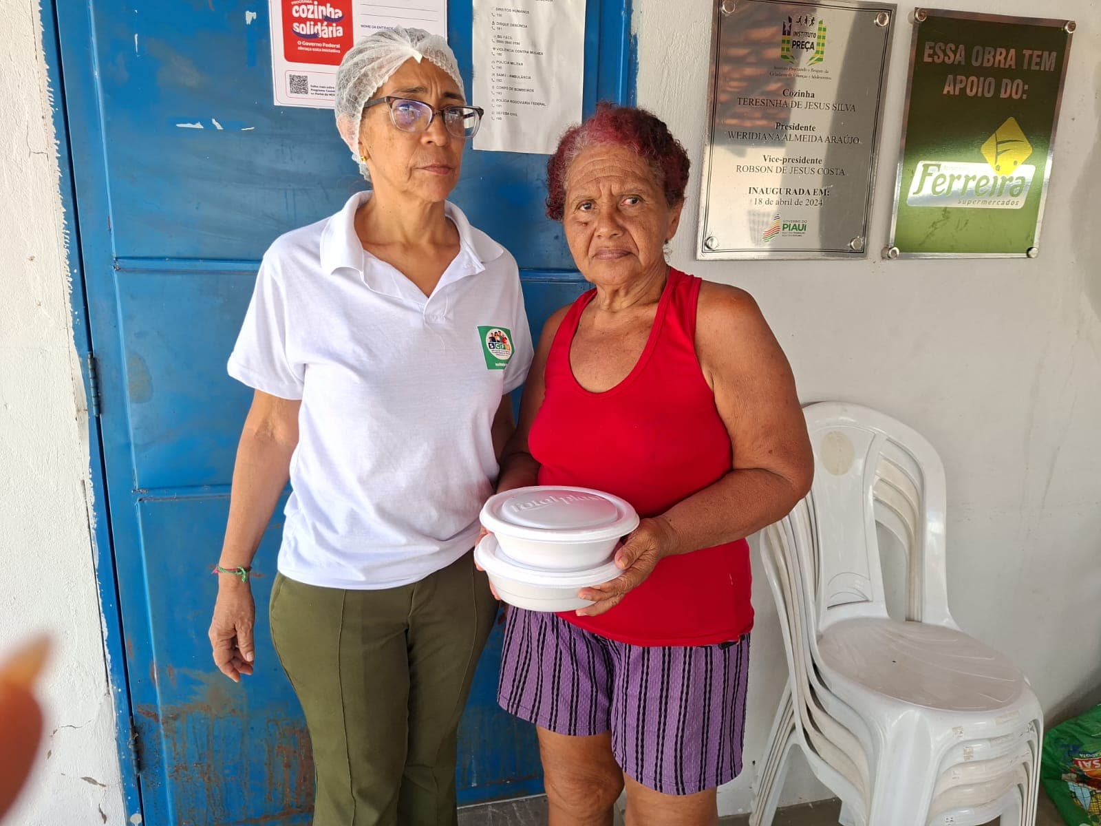 Atividade do projeto Assistência Alimentar Comunitária