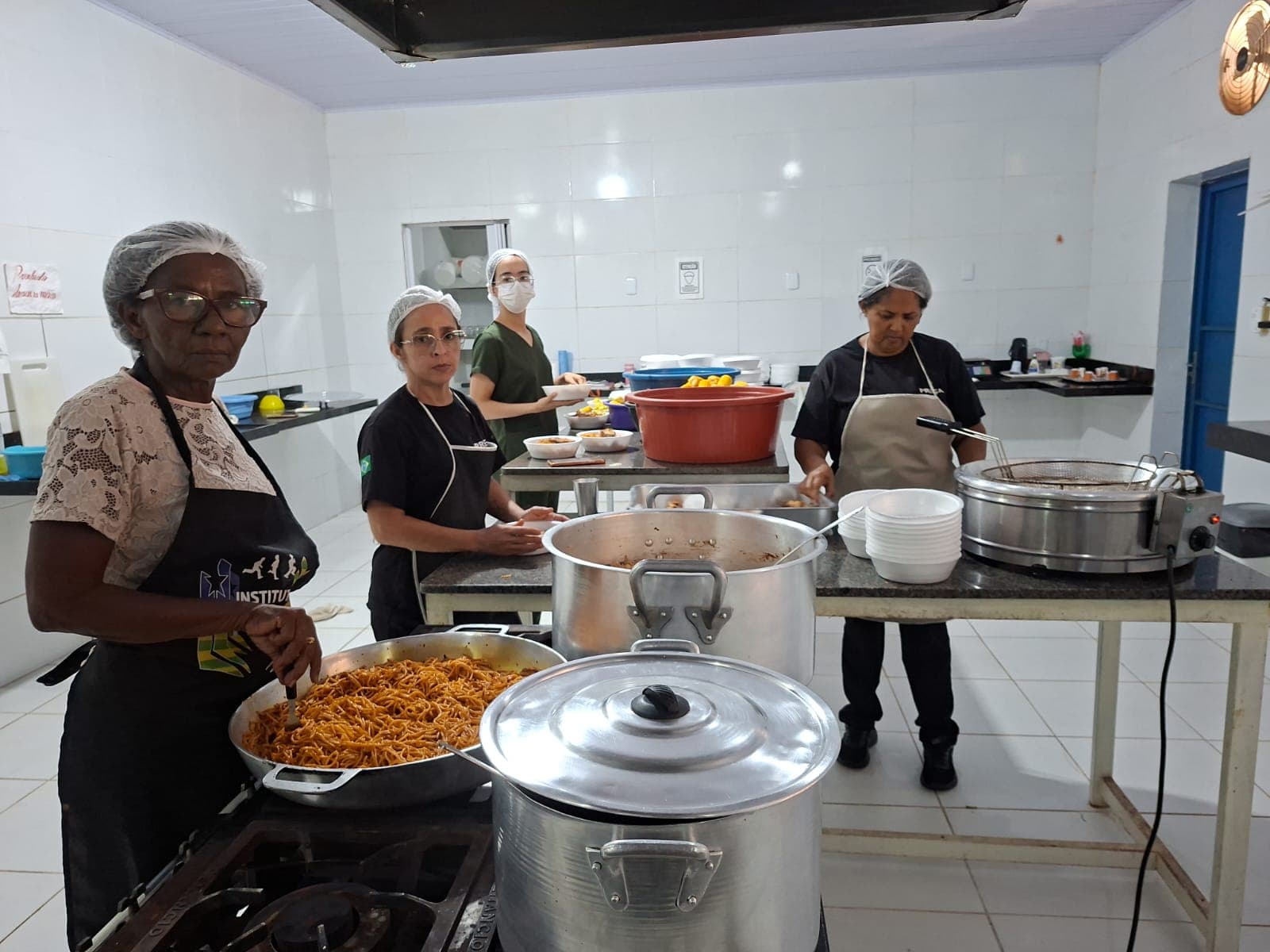 Atividade do projeto Assistência Alimentar Comunitária