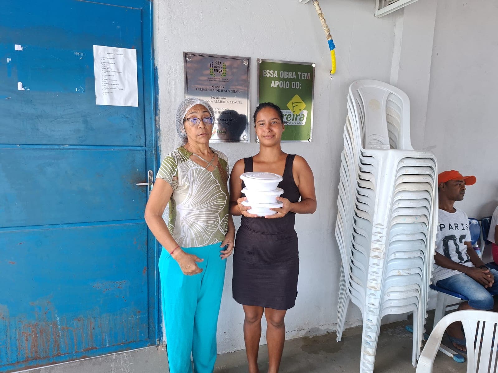 Atividade do projeto Assistência Alimentar Comunitária
