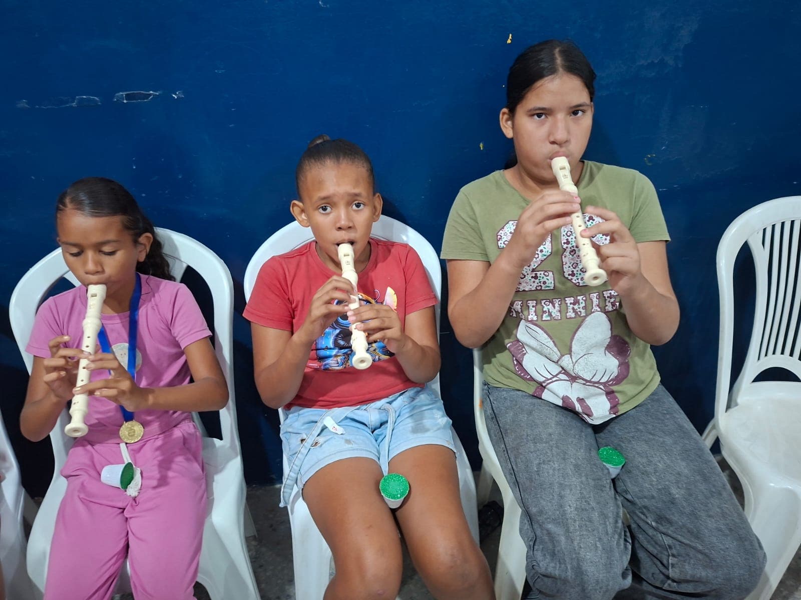 Atividade socioeducativa do projeto Laços de Convivência